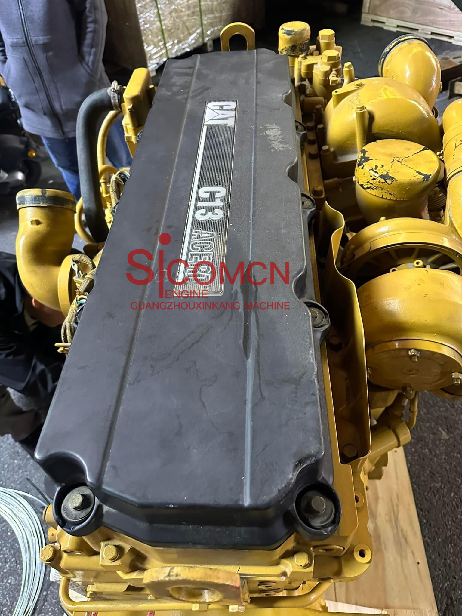 Caterpillar Genuine C13 Complete Engine for Excavator - SicomcnParts