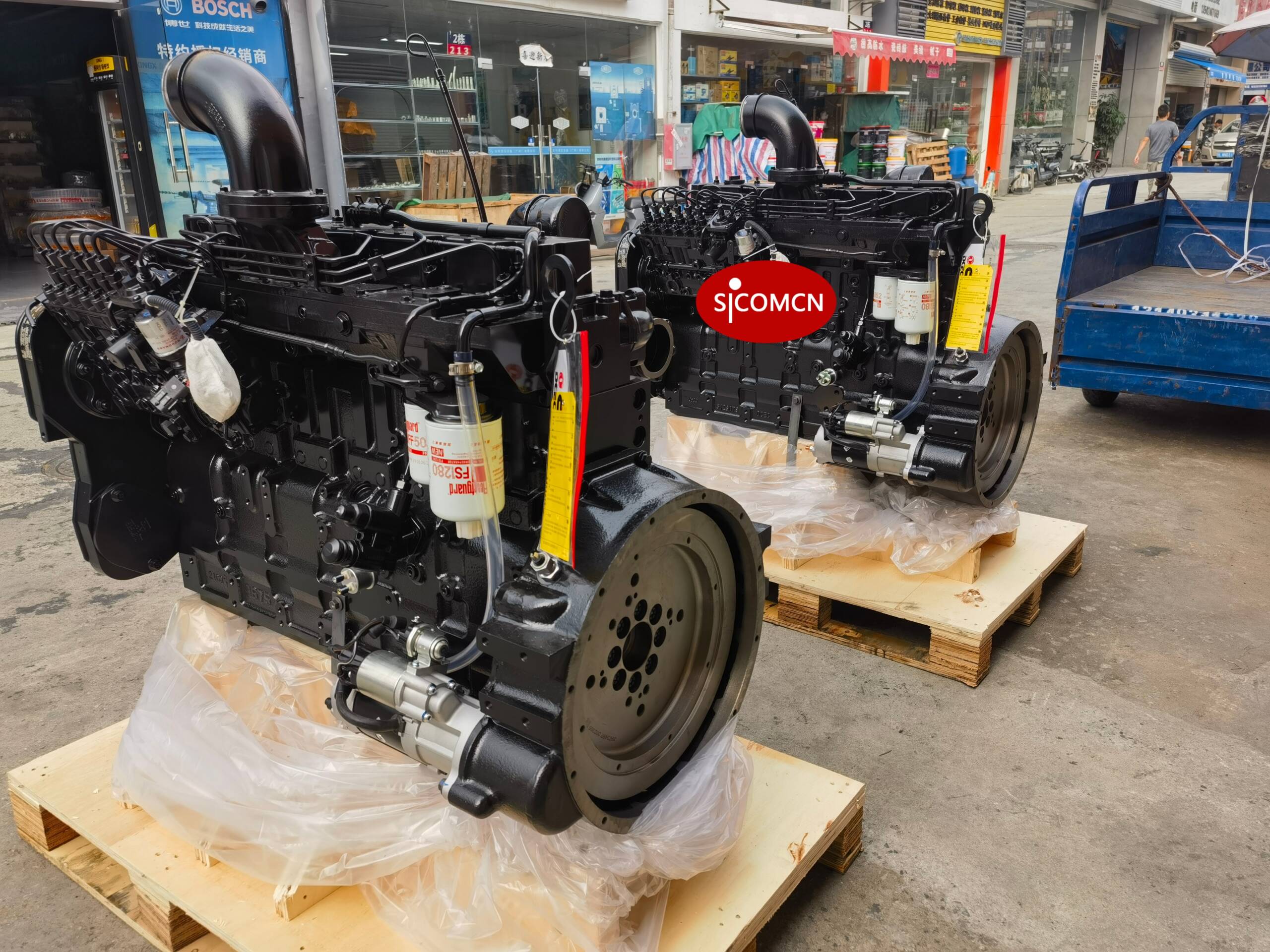 cummins 6ct8.3 di diesel engine side view for excavator and construction equipment