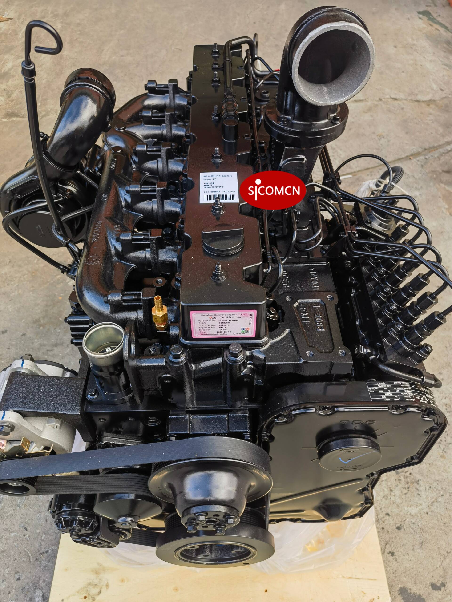 cummins 6ct8.3 di engine installed in excavator heavy equipment diesel engine application