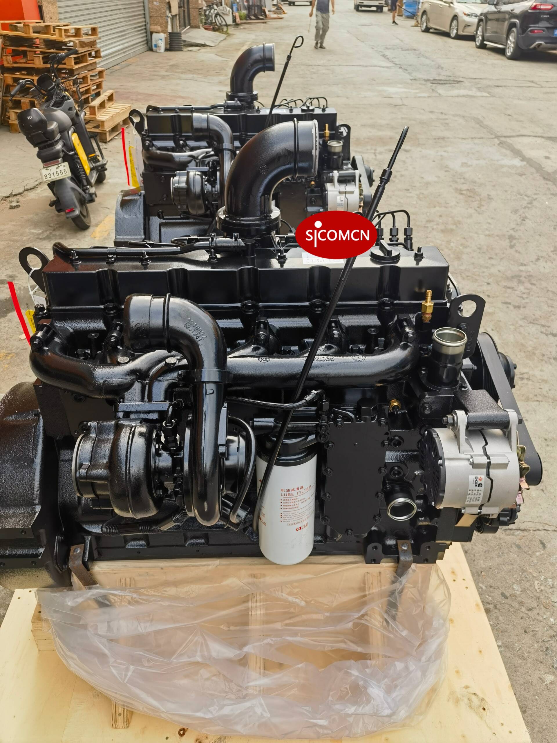 cummins 6ct8.3 di diesel engine front view complete engine assembly heavy duty engine