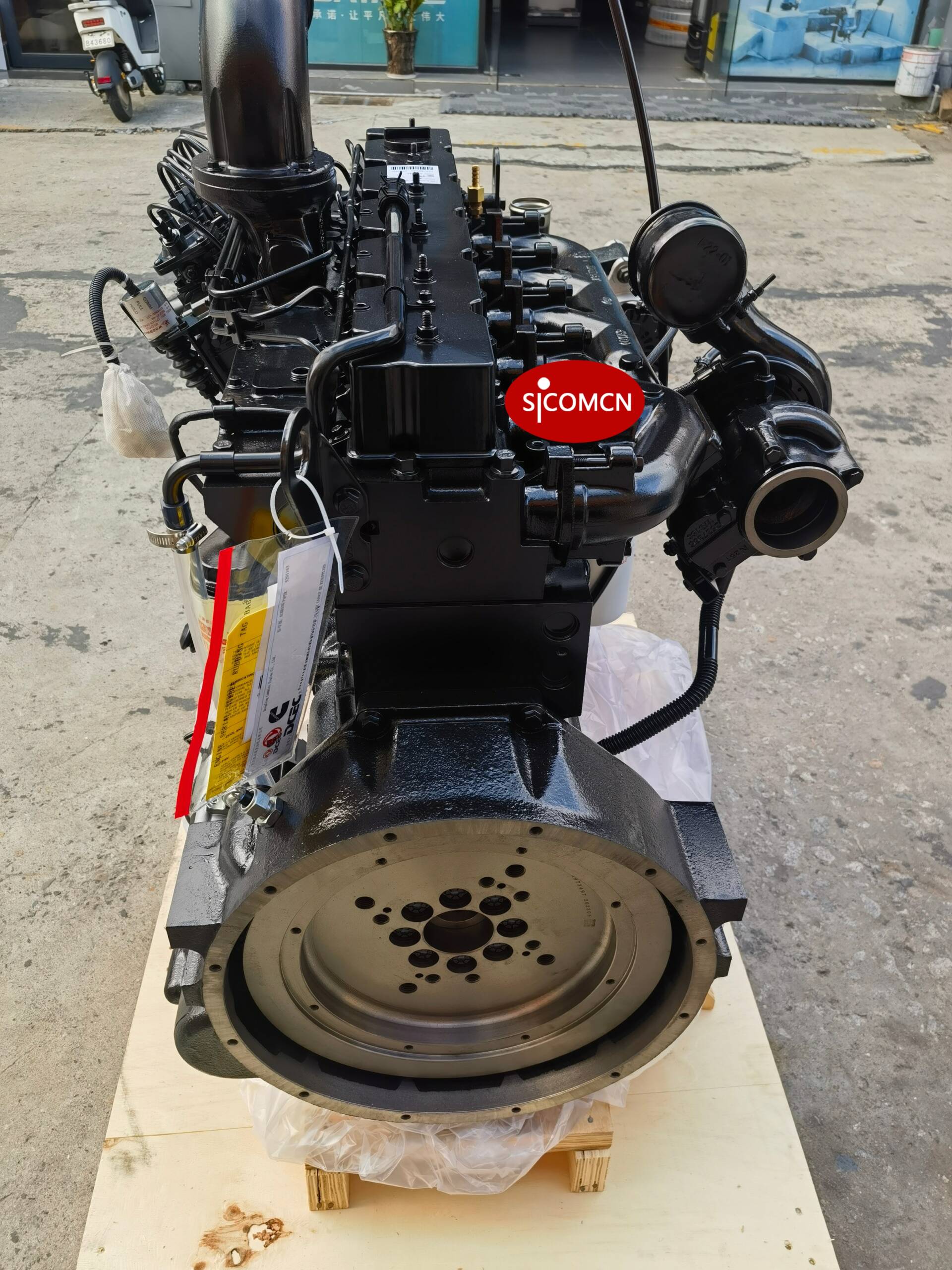 cummins 6ct8.3 di diesel engine side view for excavator and construction equipment