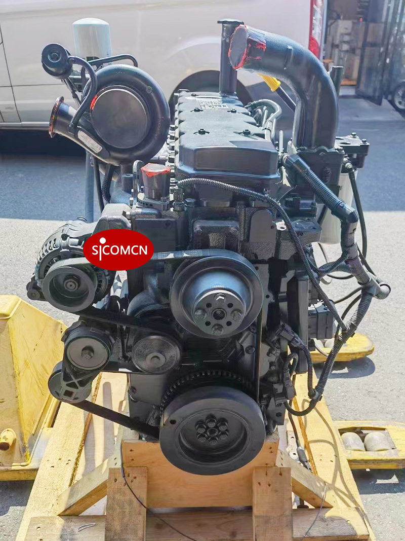 6D107 diesel engine for excavators, construction machinery, and industrial applications