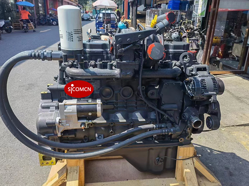 6D107 diesel engine for excavators, construction machinery, and industrial applications