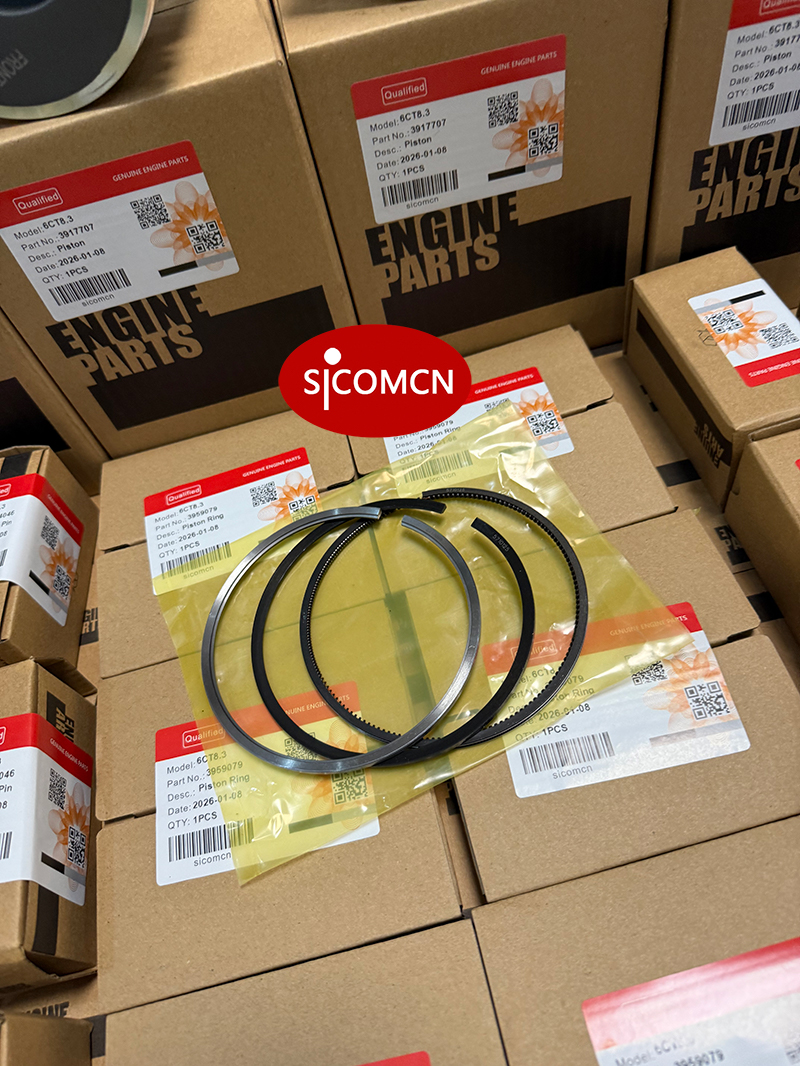 Cummins 6CT8.3 overhaul kit with diesel engine rebuild parts for excavator and industrial equipment maintenance