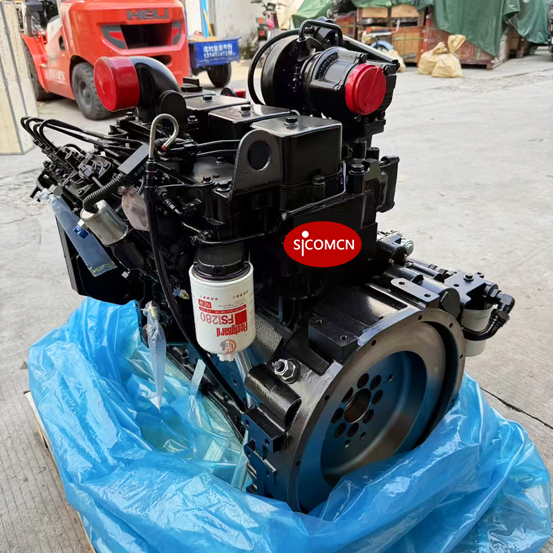 4D102 diesel engine for excavators, construction equipment, and industrial applications