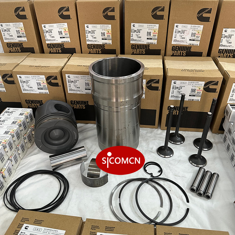 Cummins 6LTAA8.9 overhaul kit with diesel engine rebuild parts for construction machinery and industrial equipment repair