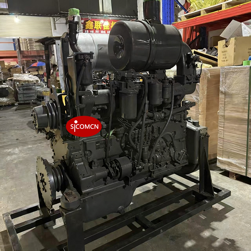 6D125E-2 diesel engine for excavators, construction machinery, and industrial applications