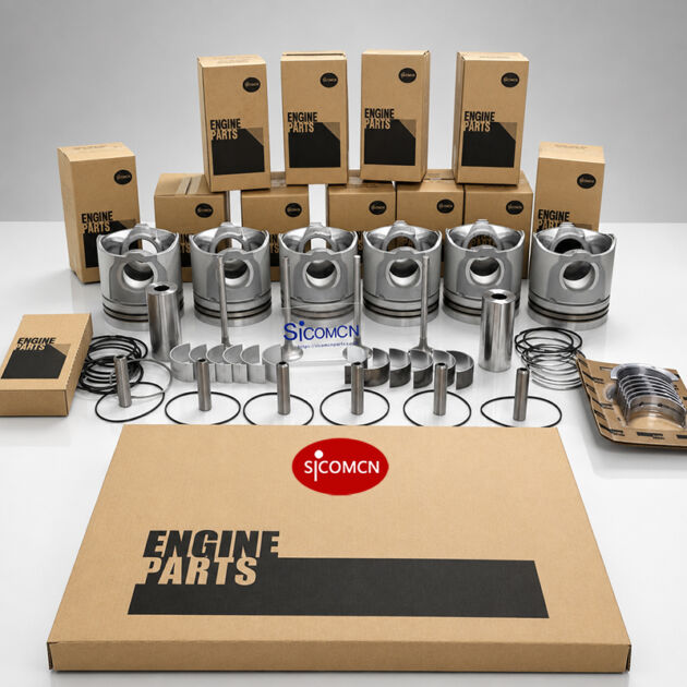 Cummins K19 overhaul kit with engine rebuild parts for diesel maintenance and repair