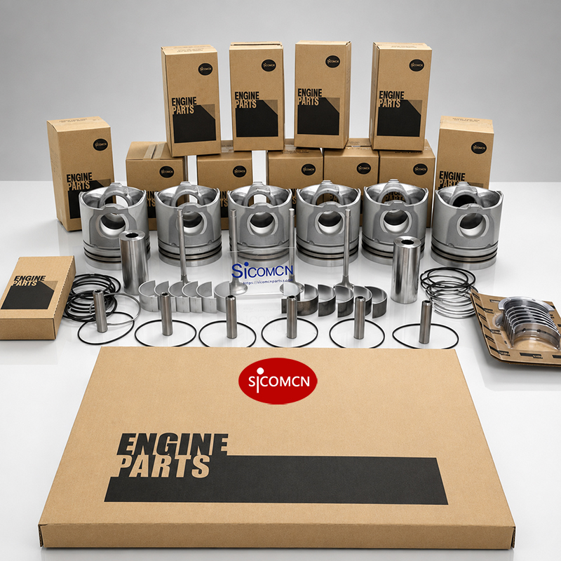 Cummins K19 overhaul kit with engine rebuild parts for diesel maintenance and repair