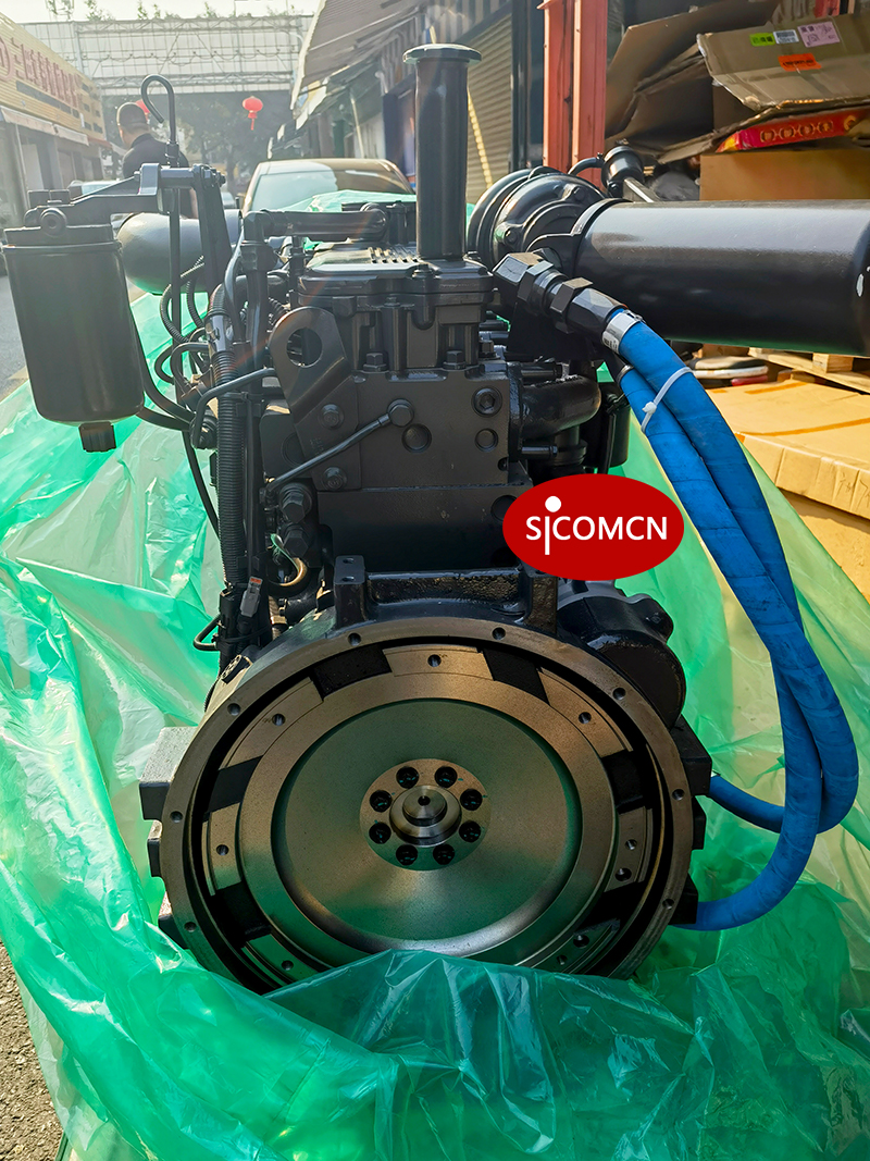 6D114-3 EFI diesel engine for excavators, construction machinery, and industrial equipment