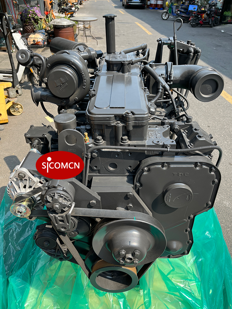 6D114-3 EFI diesel engine for excavators, construction machinery, and industrial equipment
