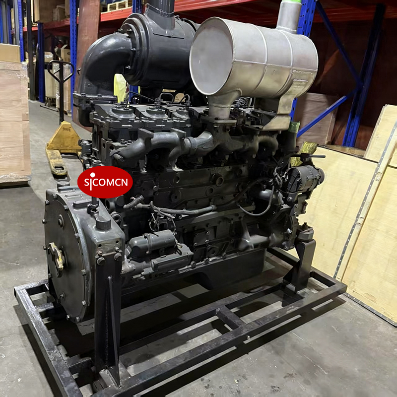 6D125E-2 diesel engine for excavators, construction machinery, and industrial applications