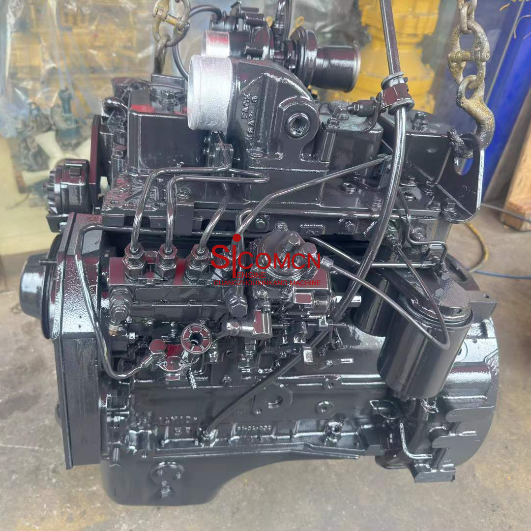 4BT 3.9L rebuilt diesel engine fuel system and pipe connection details