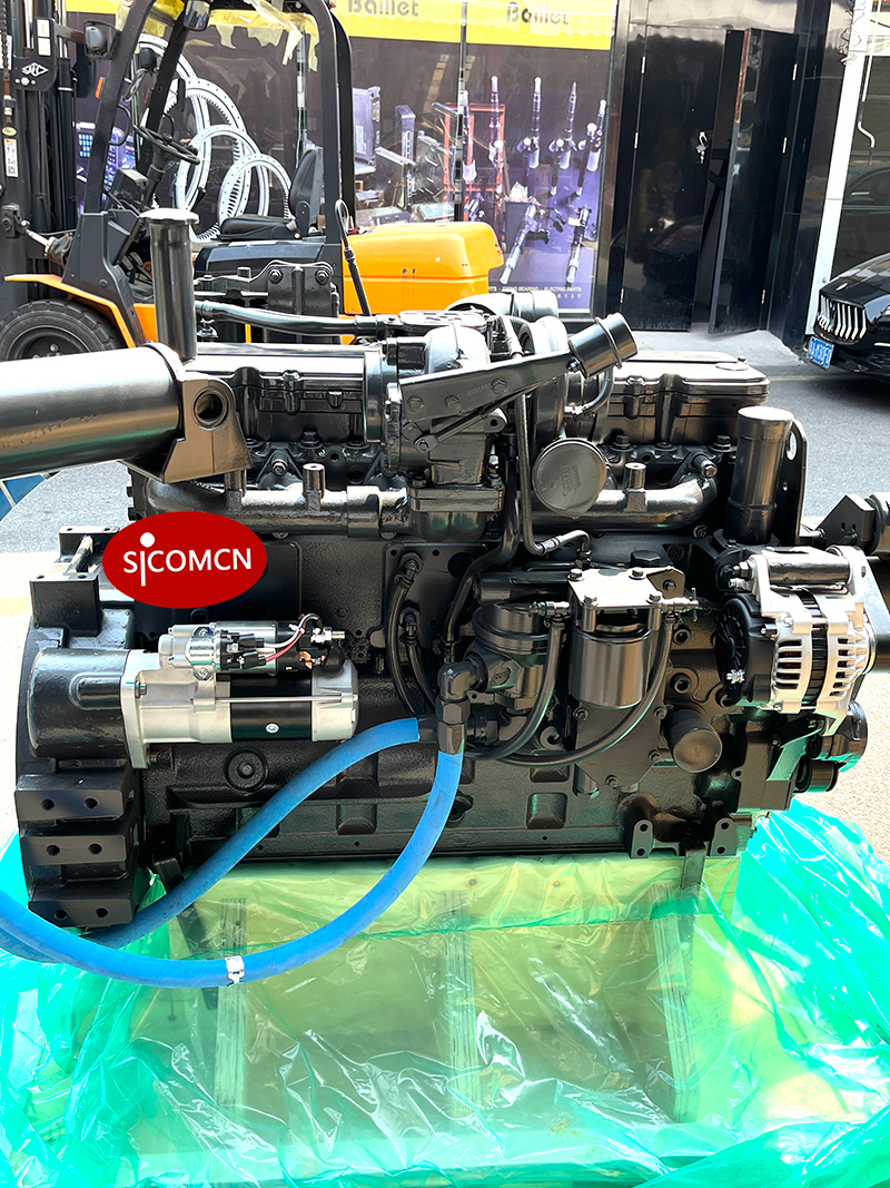 6D114-3 EFI diesel engine for excavators, construction machinery, and industrial equipment