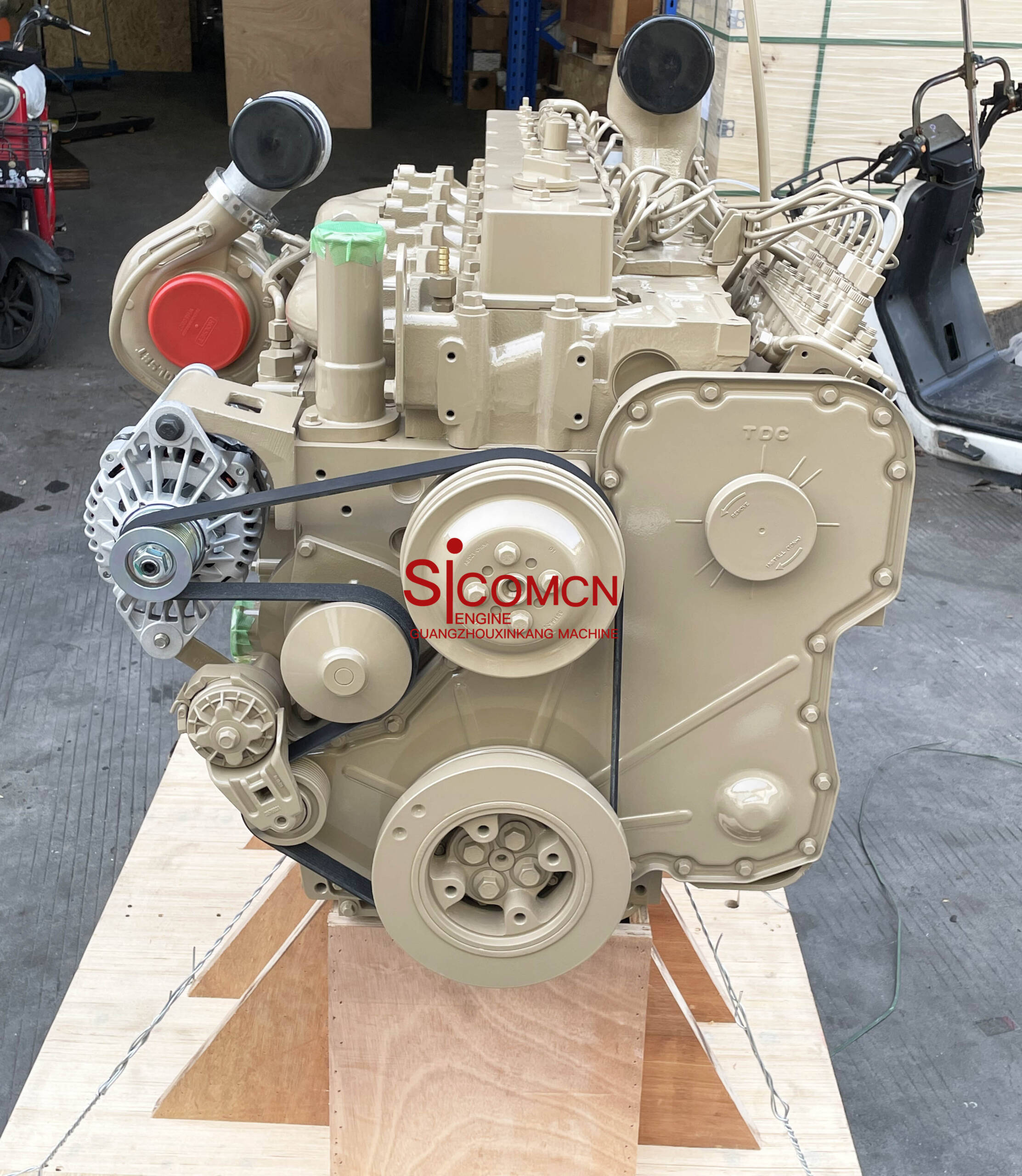 Cummins 6CT8.3 direct injection reman engine for Hyundai excavator