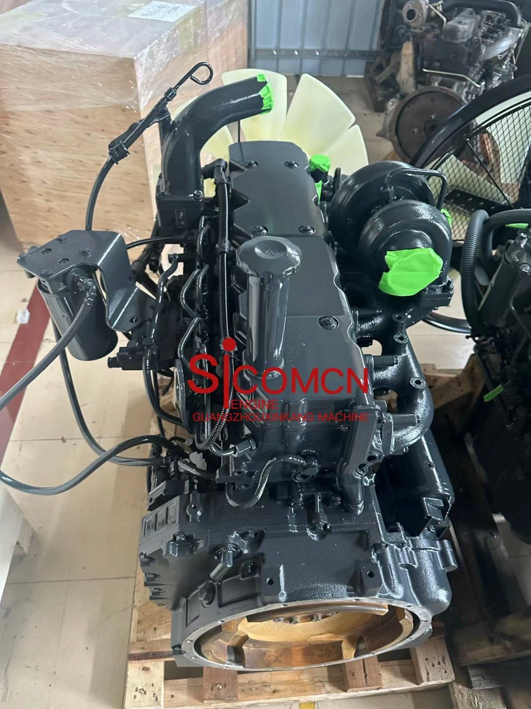 6D107 reman engine fuel injection system and diesel engine components