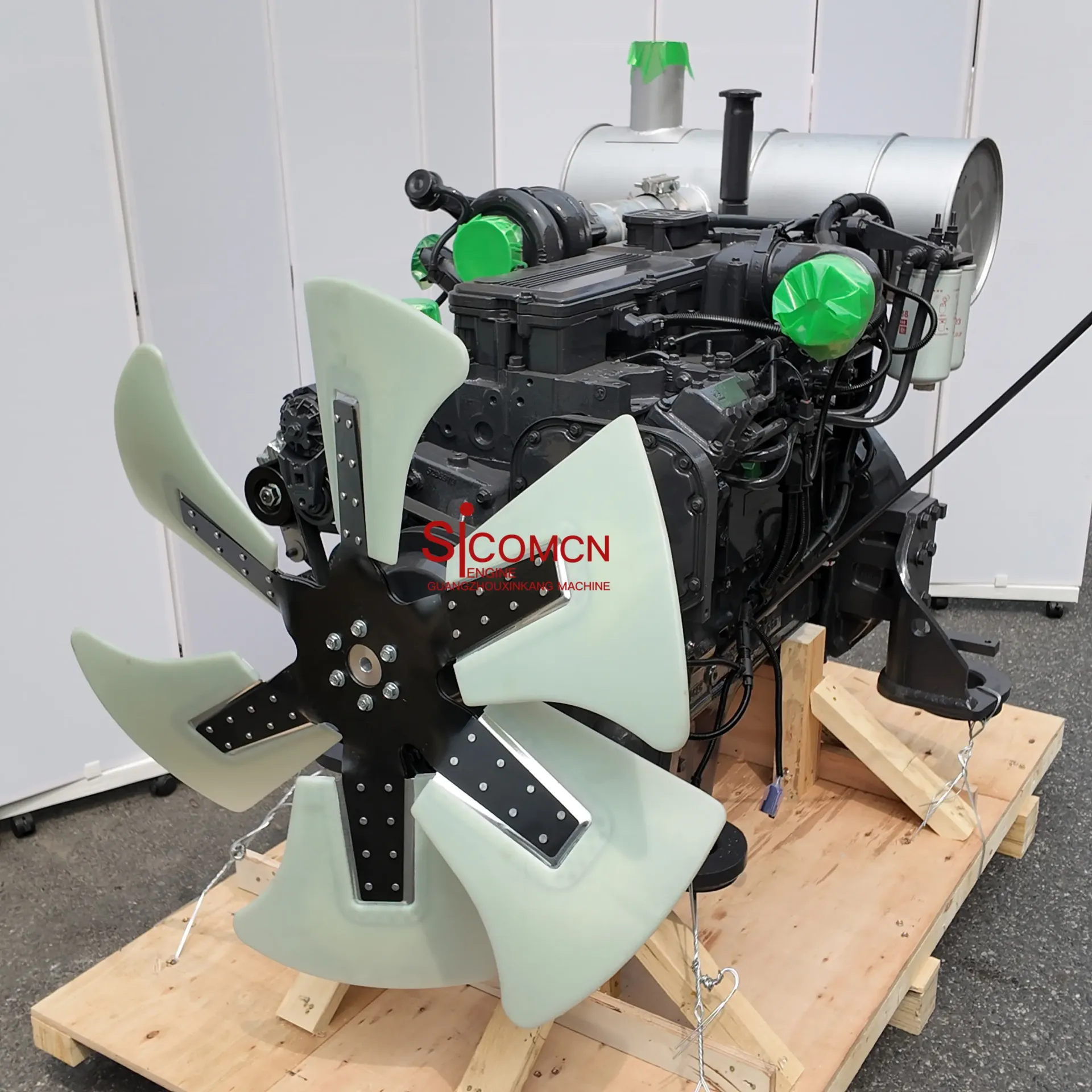 Komatsu 6D114-3 electronic fuel injection engine system details