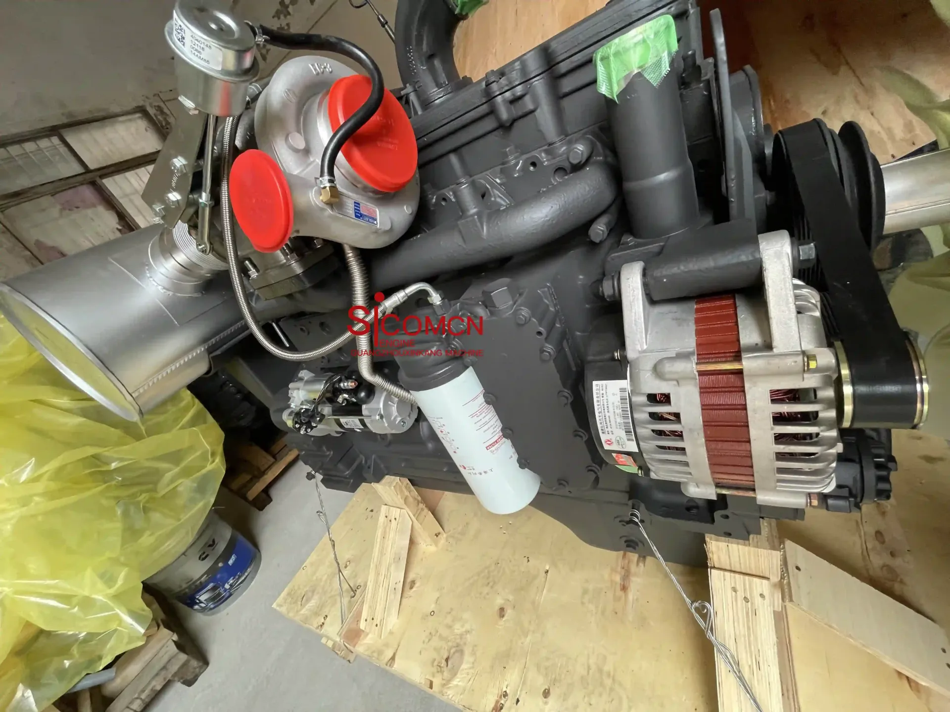 Cummins 6LTAA8.9 turbocharged diesel engine components