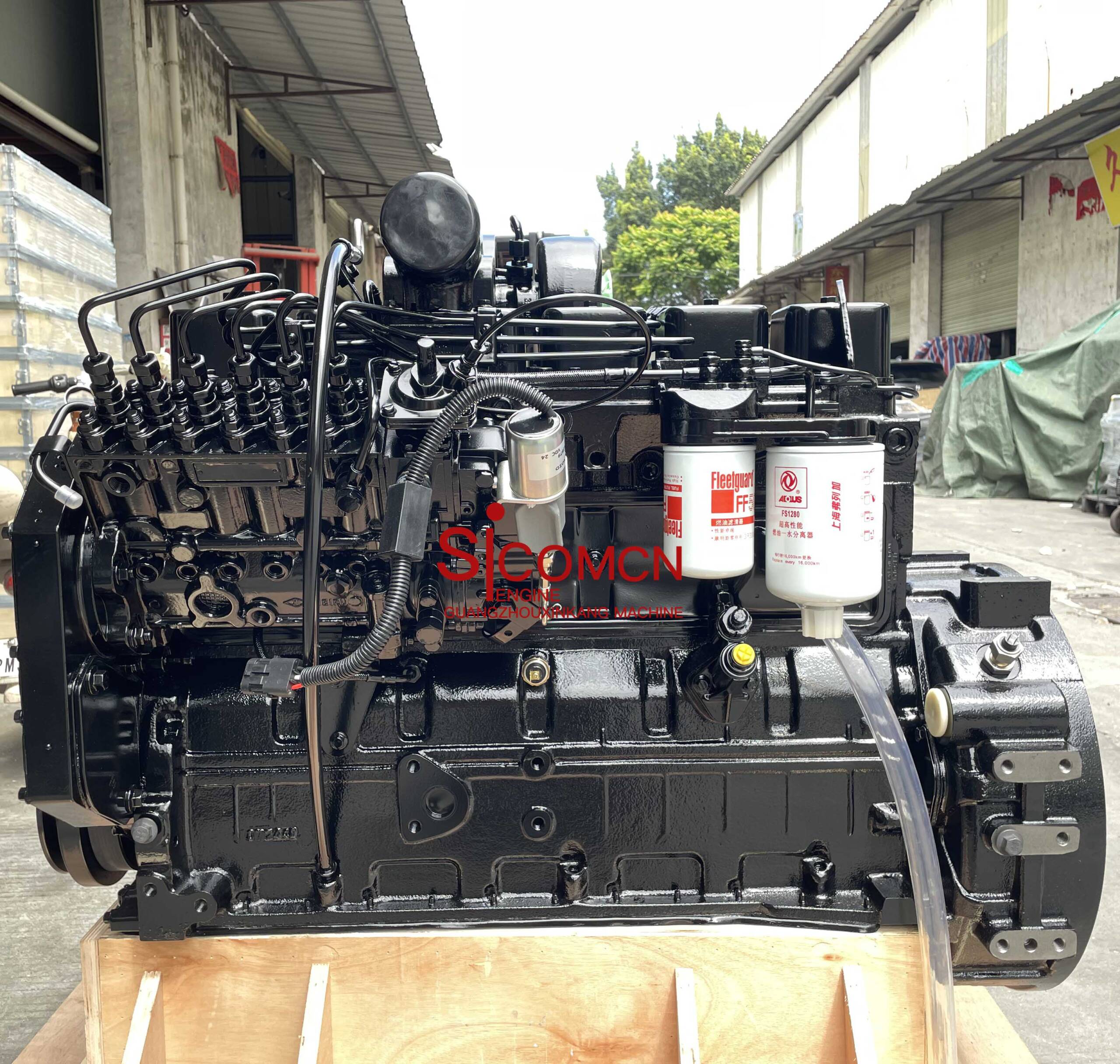 Cummins 6BT5.9 rebuilt diesel engine assembly