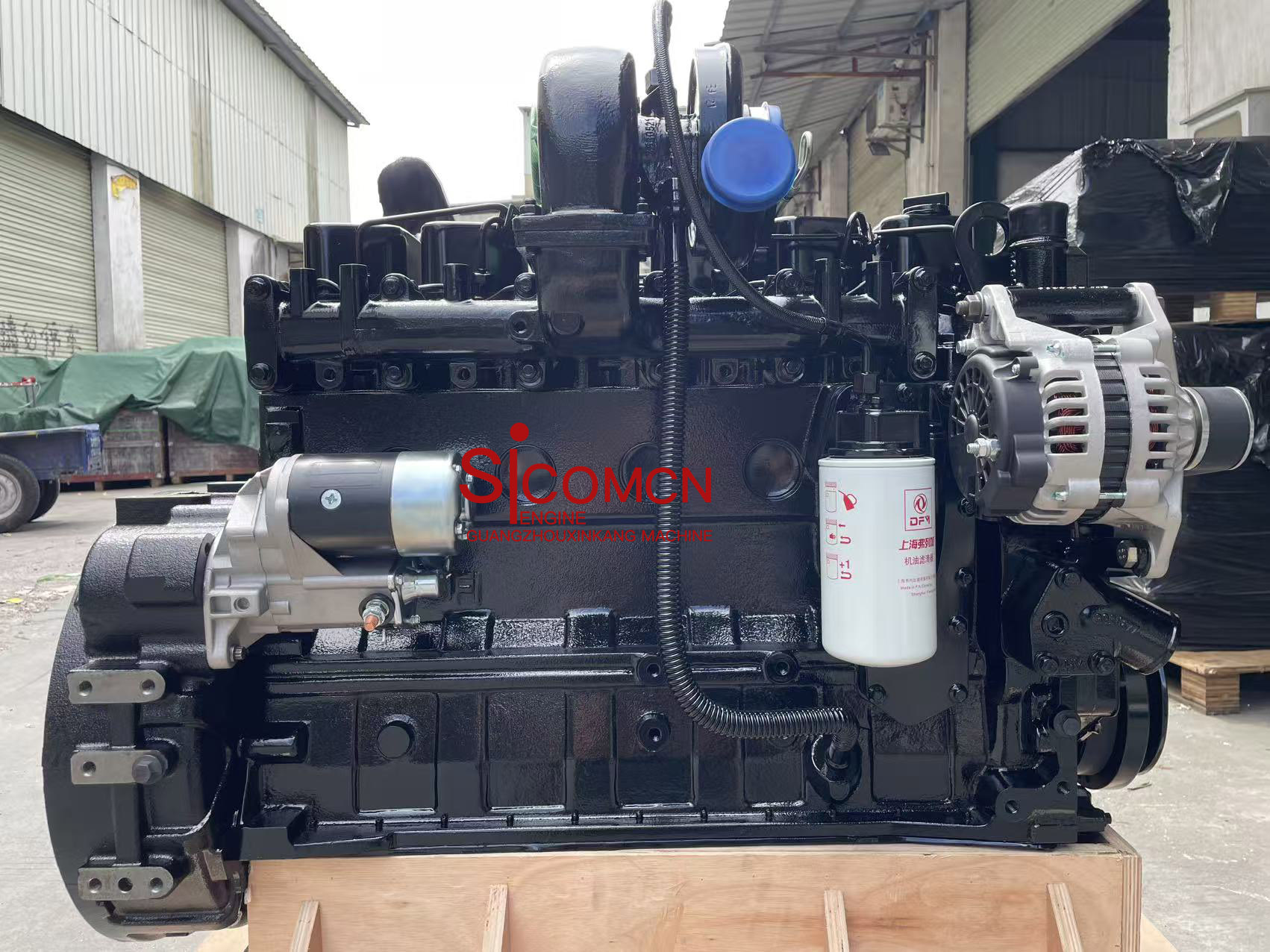 Remanufactured 6BT engine for construction machinery