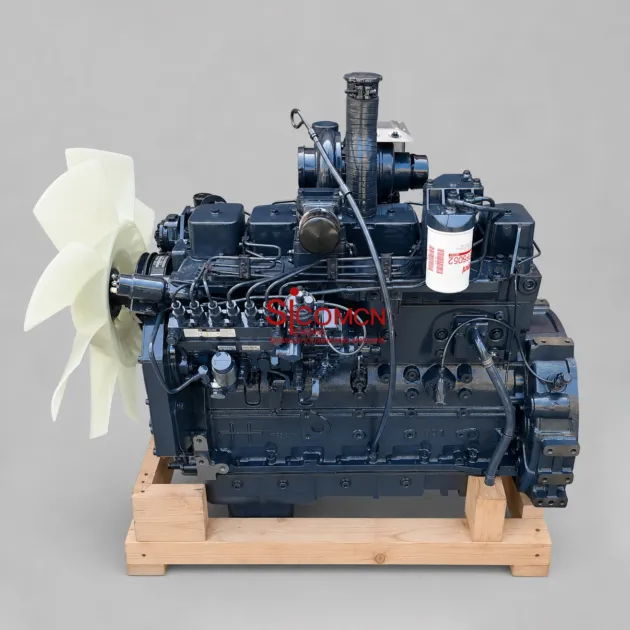 Komatsu 6D102 remanufactured engine assembly diesel engine
