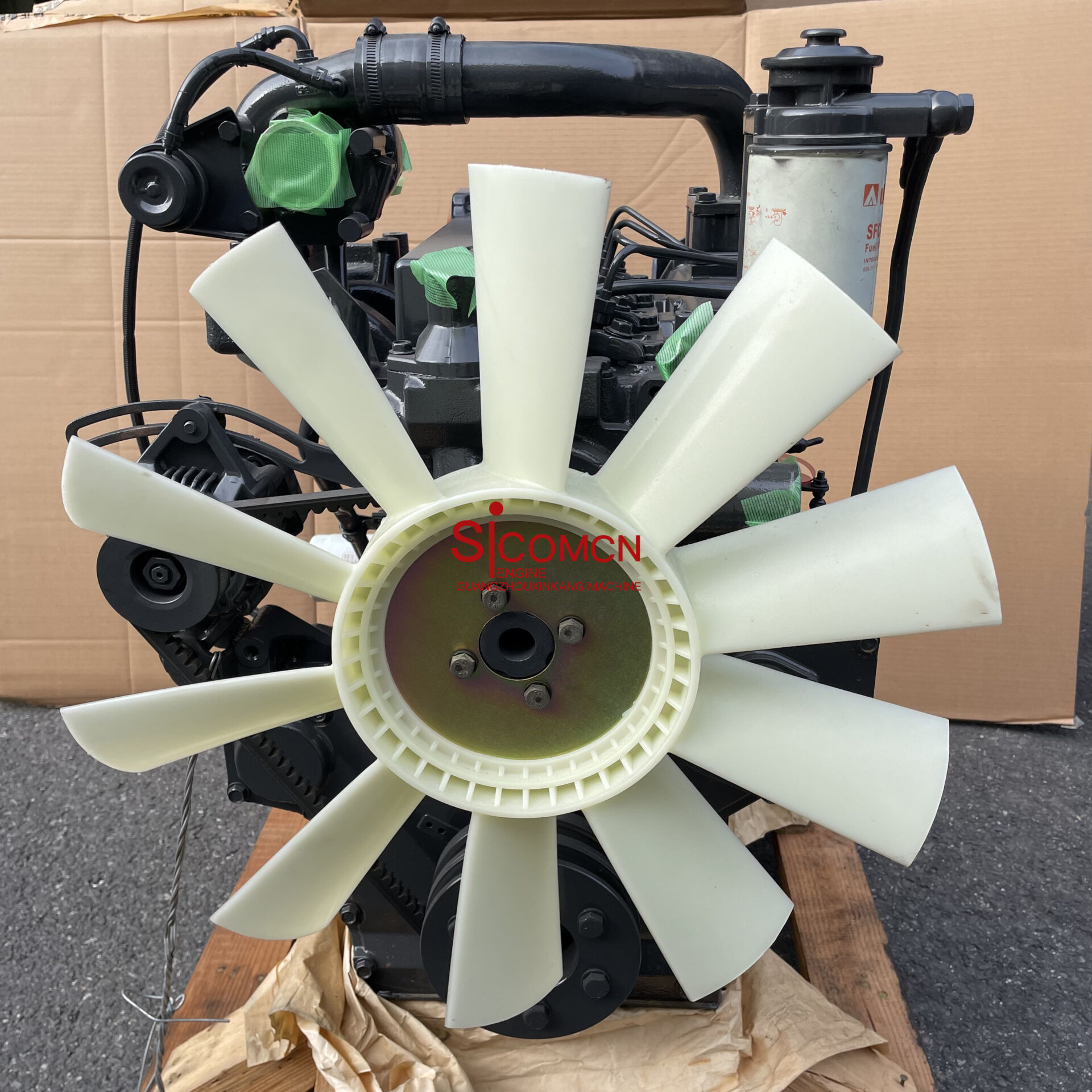 Cummins B3.3 remanufactured engine block assembly