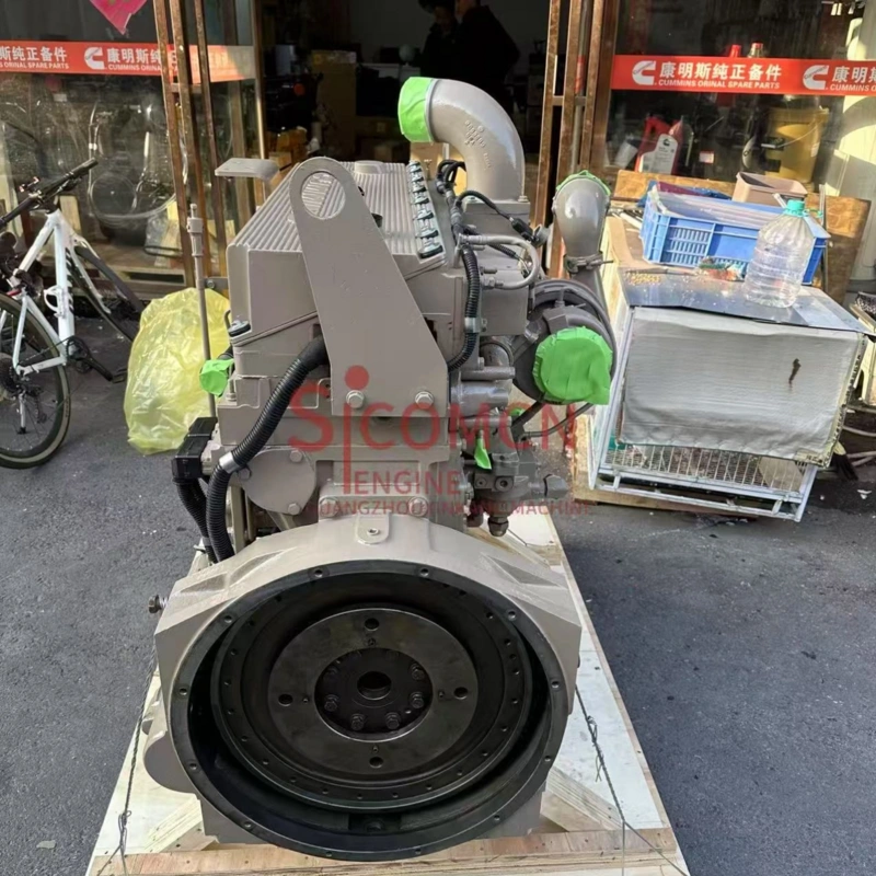 Cummins QSM11 remanufactured engine export wooden pallet packing