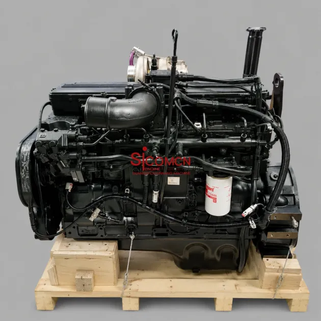 Cummins QSL8.9 remanufactured diesel engine assembly
