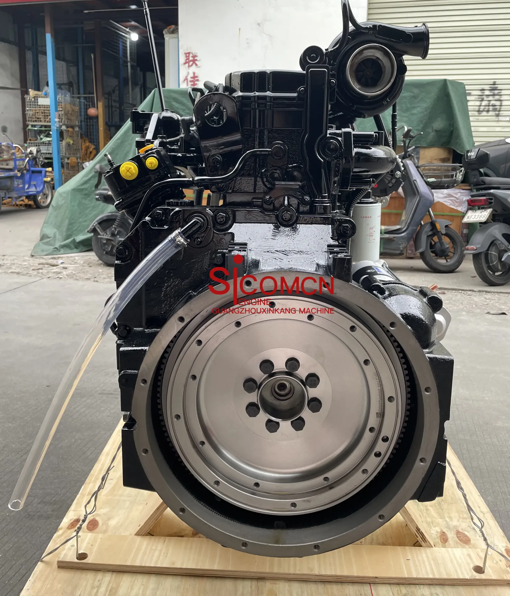 QSB6.7 remanufactured truck engine with fuel injection system