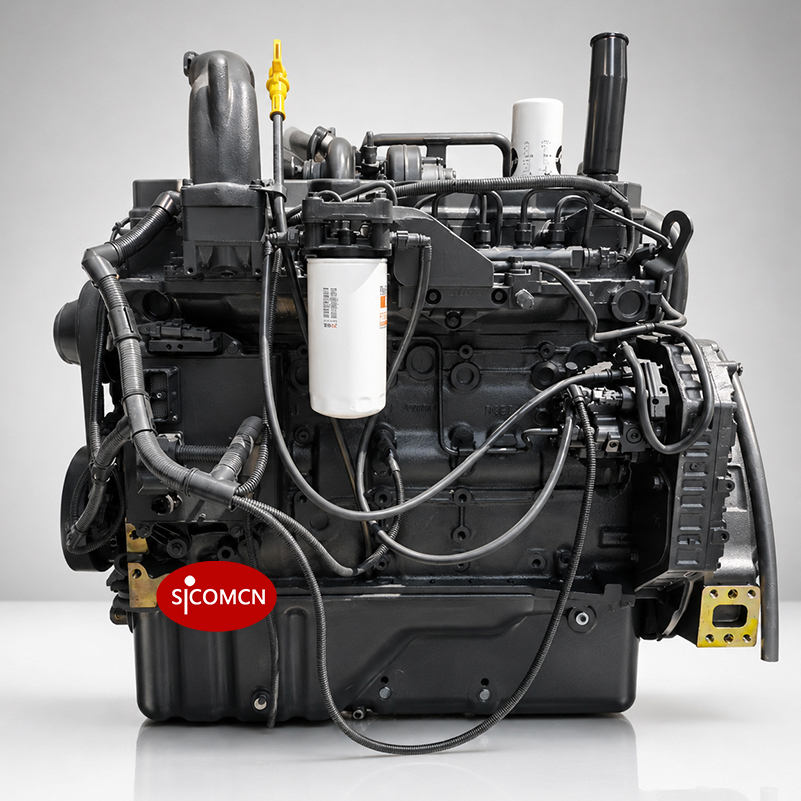 6D107 diesel engine for excavators, construction machinery, and industrial applications
