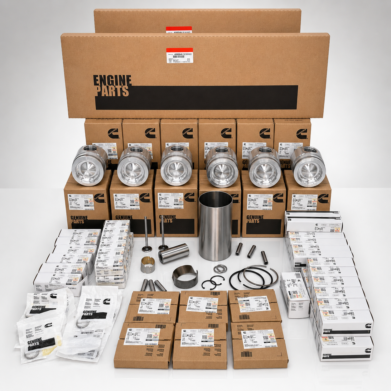 Cummins 6D107 Overhaul Kit – Complete Engine Rebuild Parts for Diesel Repair