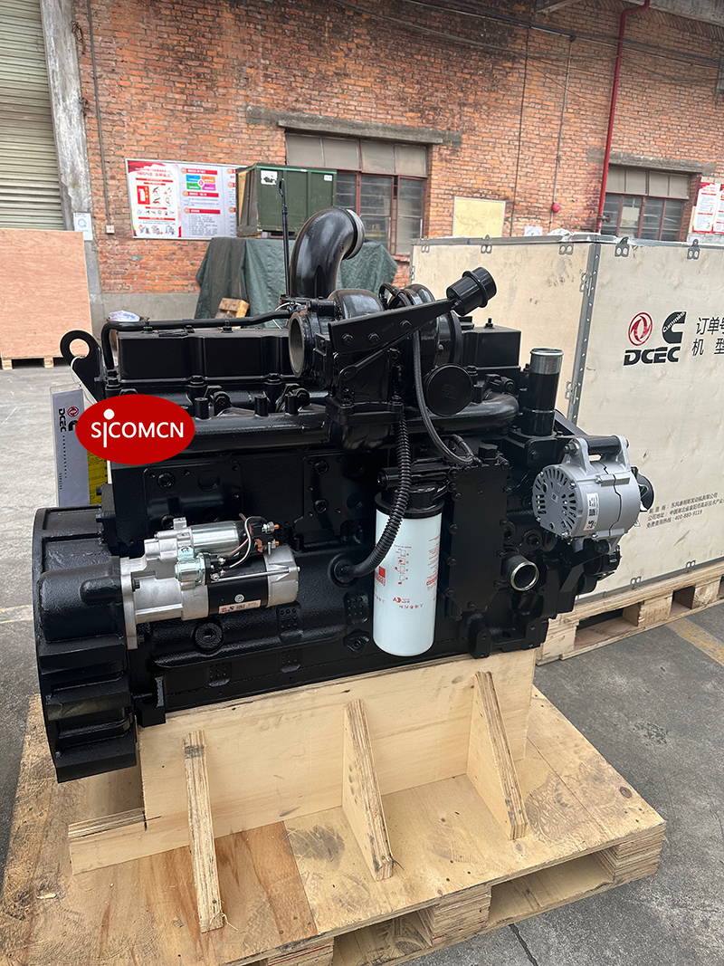 6D114-1 DI diesel engine for excavators, construction machinery, and industrial applications