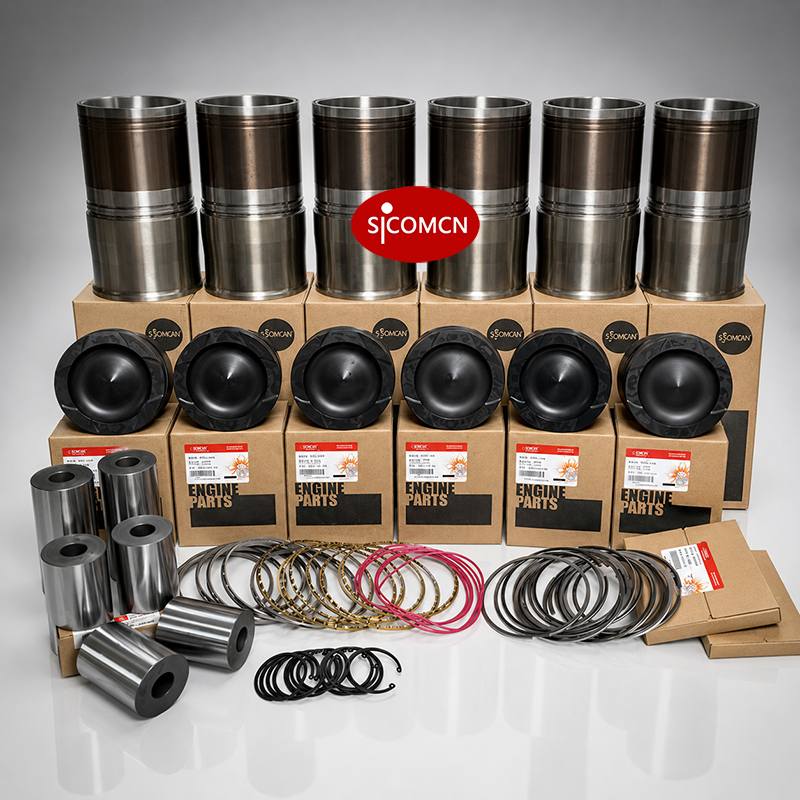 Cummins X15 overhaul kit with engine rebuild parts for diesel engine maintenance and repair