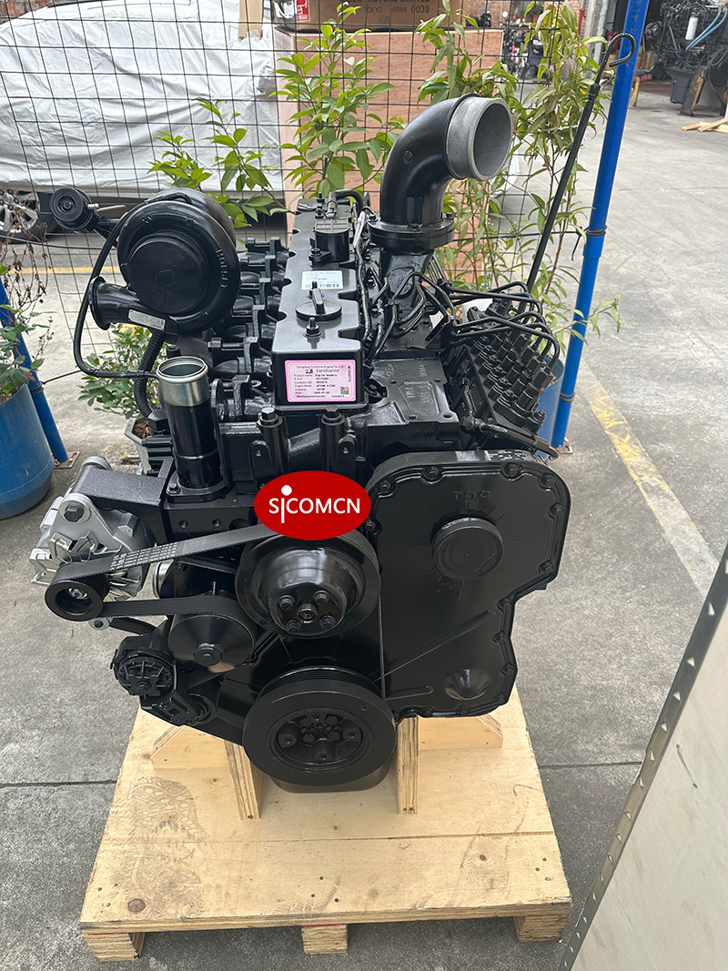 6D114-1 DI diesel engine for excavators, construction machinery, and industrial applications