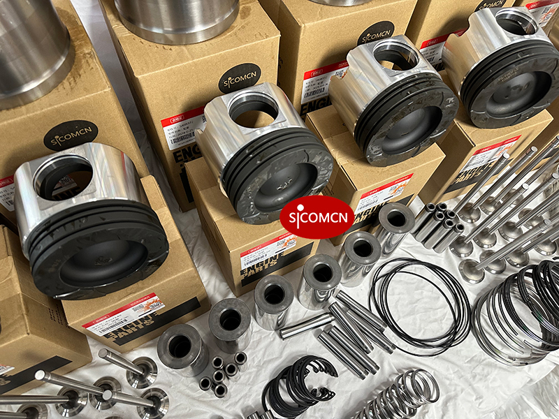 Cummins QSM11 overhaul kit with engine rebuild parts for diesel engine repair and maintenance
