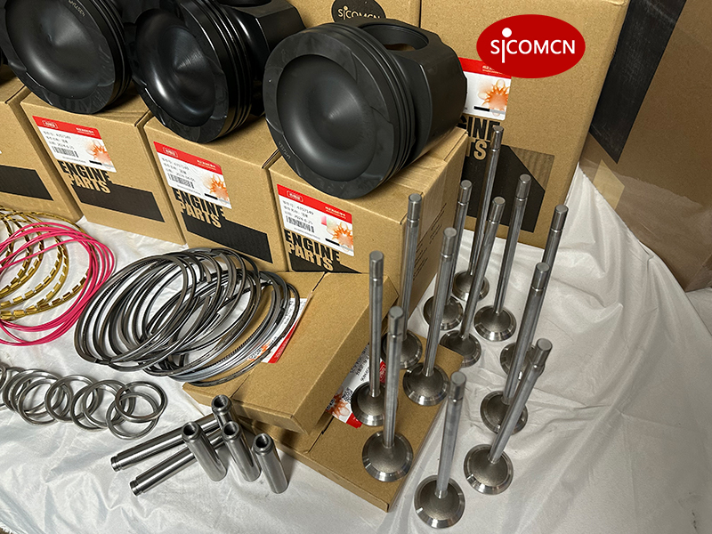 Cummins X15 overhaul kit with engine rebuild parts for diesel engine maintenance and repair