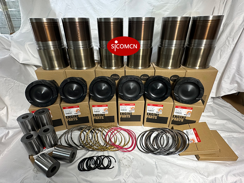 Cummins X15 overhaul kit with engine rebuild parts for diesel engine maintenance and repair