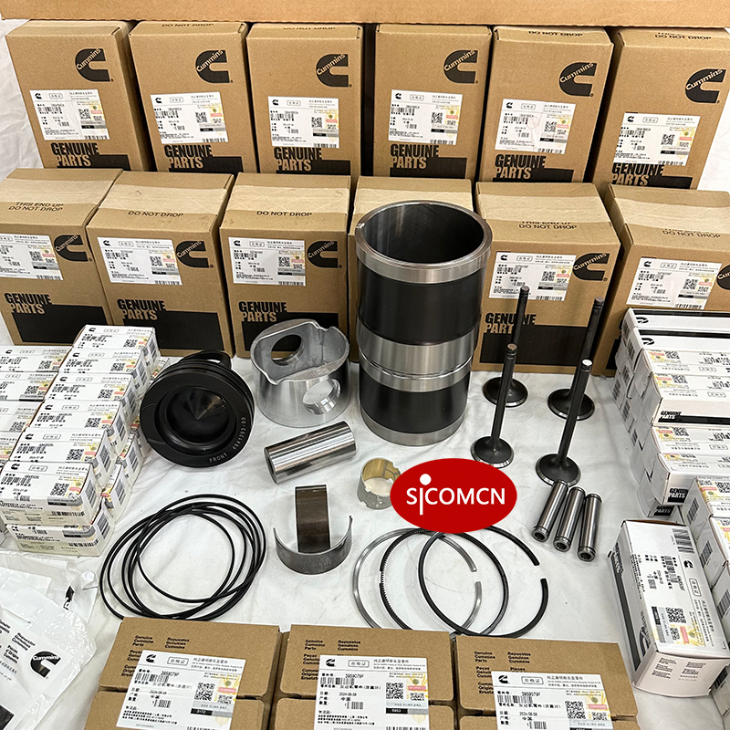 Cummins QSL8.9 overhaul kit with diesel engine rebuild parts for industrial equipment and engine maintenance