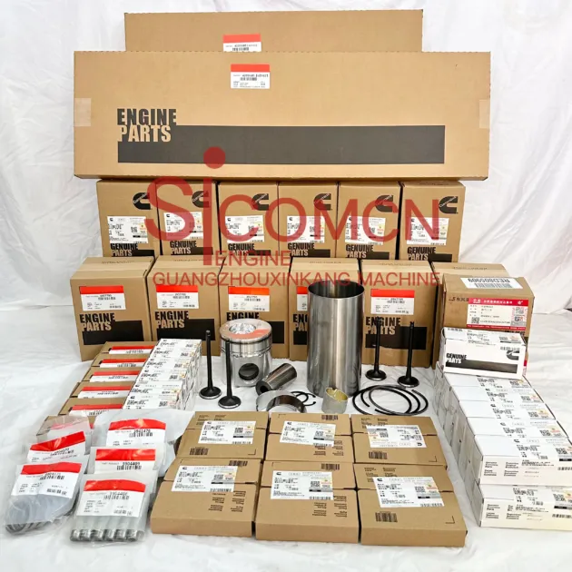 Cummins 5.9 engine rebuild kit with piston liner gasket and bearings